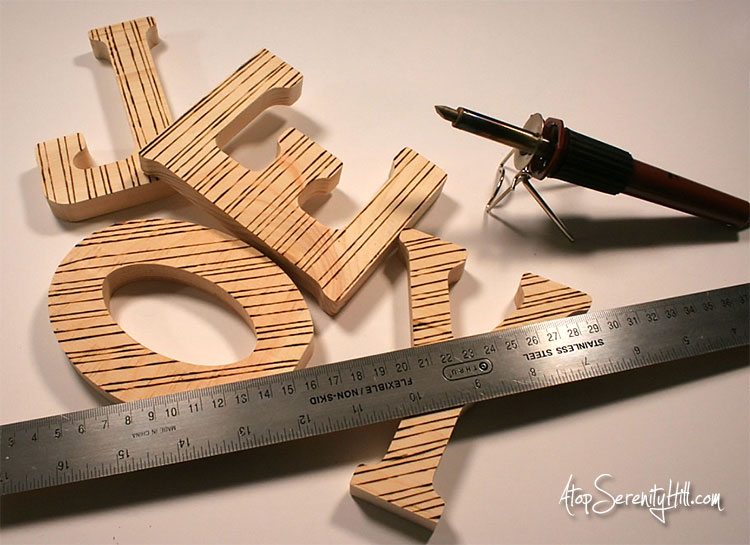 Woodburning Letter Set (Set of 26)  Woodburning letters, Wood burning  tool, Wood crafts