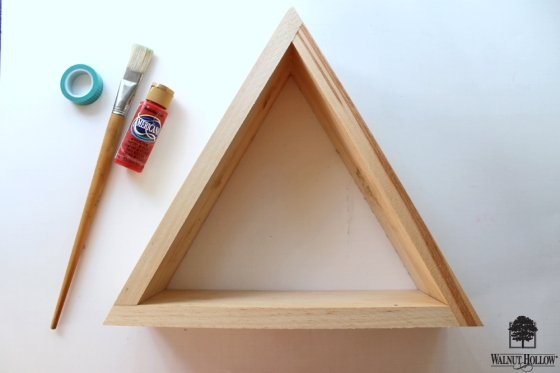 Learn how to turn a Triangle Shelf (by @walnuthollow) into a modern planter using this tutorial by @punkprojects !
