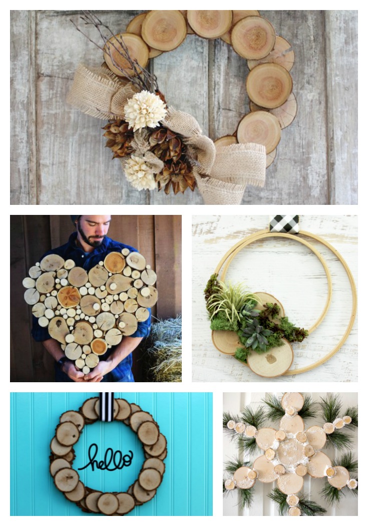 small wood slices for crafts